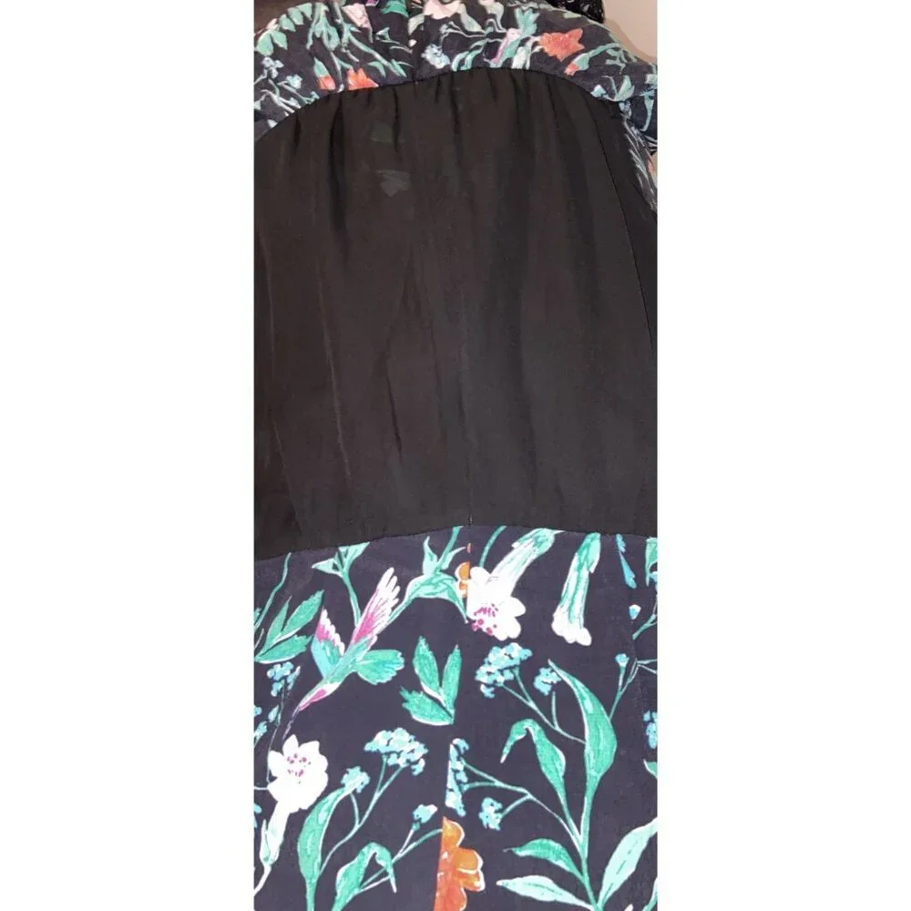 Kate Spade Romper  New York Jardin Floral Boho‎ Tassels Breathable Resort
